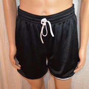 Mens Nike Dri-Fit Athletic Gym wear Mesh Basketball Shorts Size Medium M Black